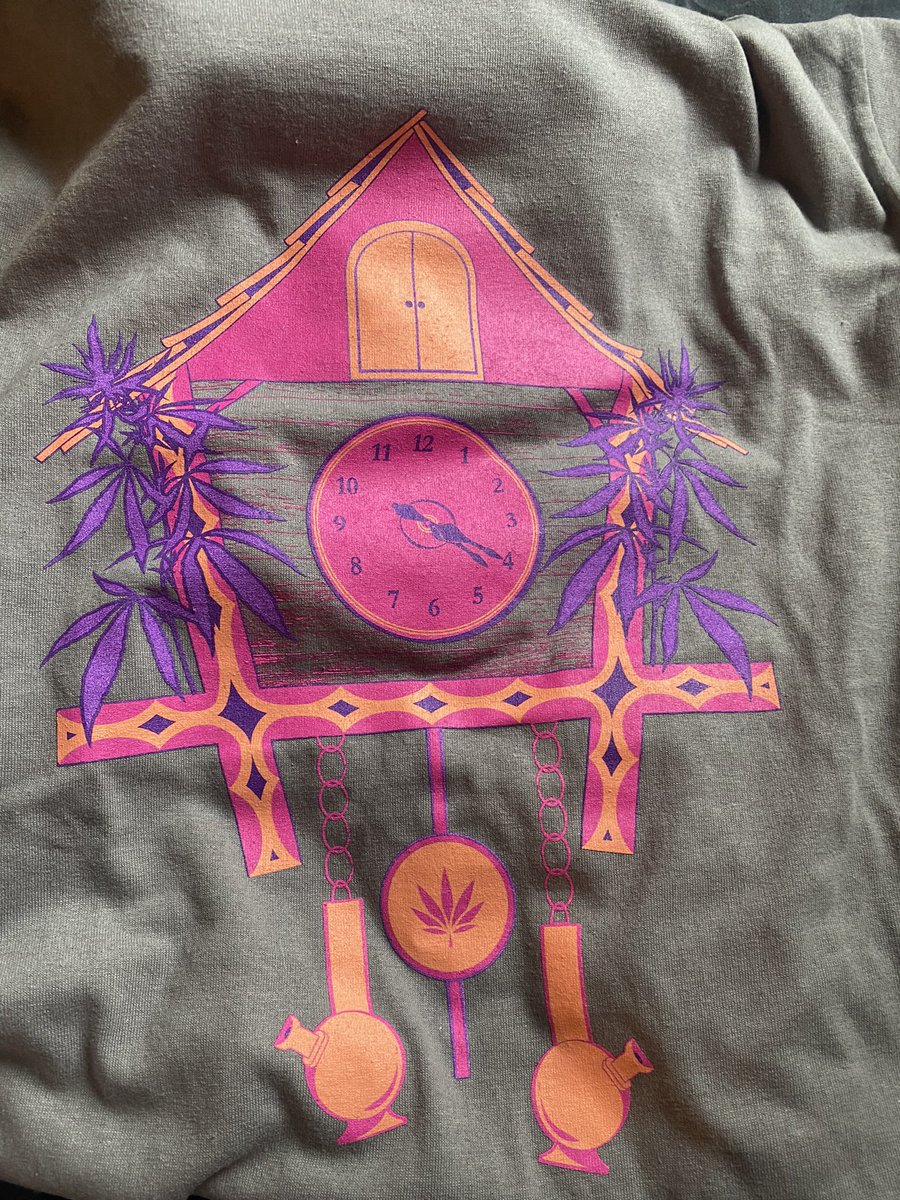 the dispo gave gabe this shirt for 4/20 for free but wtf…????? i cannot even wrap my head around the fact that someone ok’d this 😭😭😭 i can’t stop laughing 😭