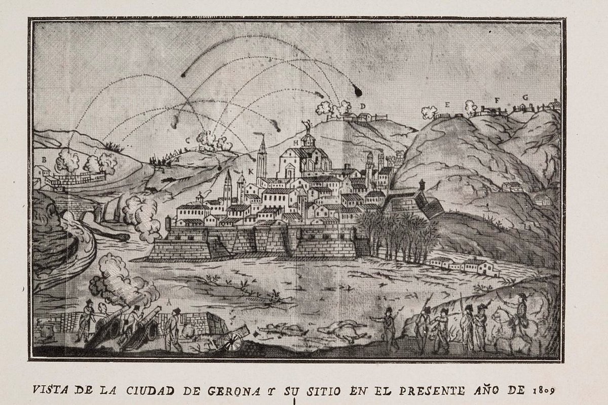 cerclecatalahis's tweet photo. Gravat desconegut representant el setge a la ciutat de #Girona el 10 de desembre de l'any 1809.

#guerra #girona #setge #defensa #historia #coneixement https://t.co/d2OJqoNUKy