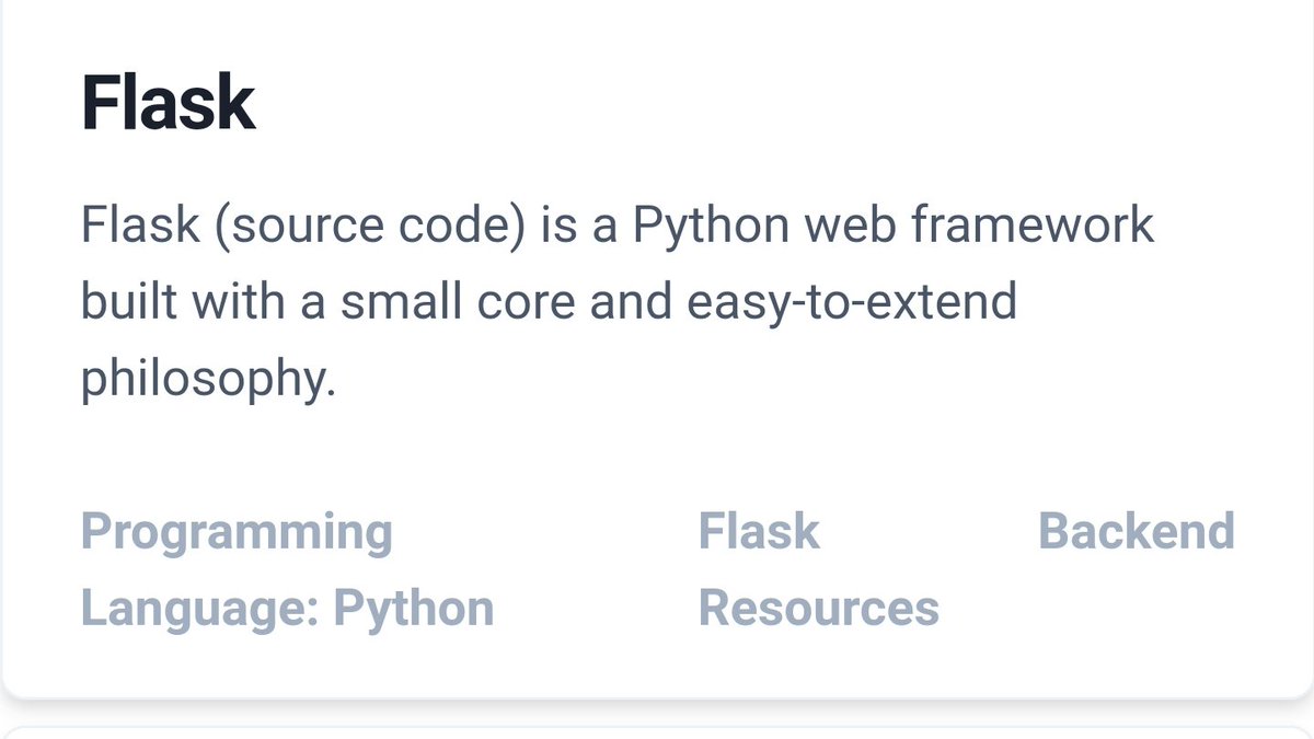 chatila_amelye's tweet image. Do you use #Fask?

A small core and easy-to-extend philosophy.

codeframeworks.xyz/python.html