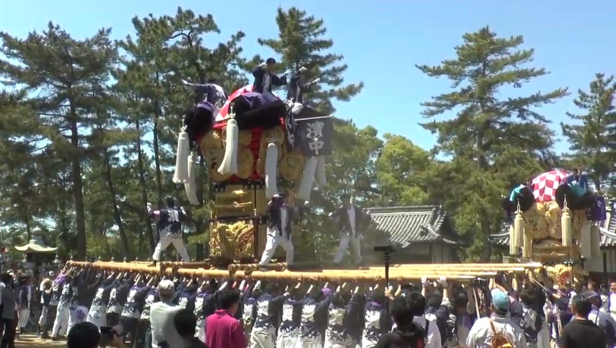 太鼓台川之江    坂出 太鼓台川之江 坂出