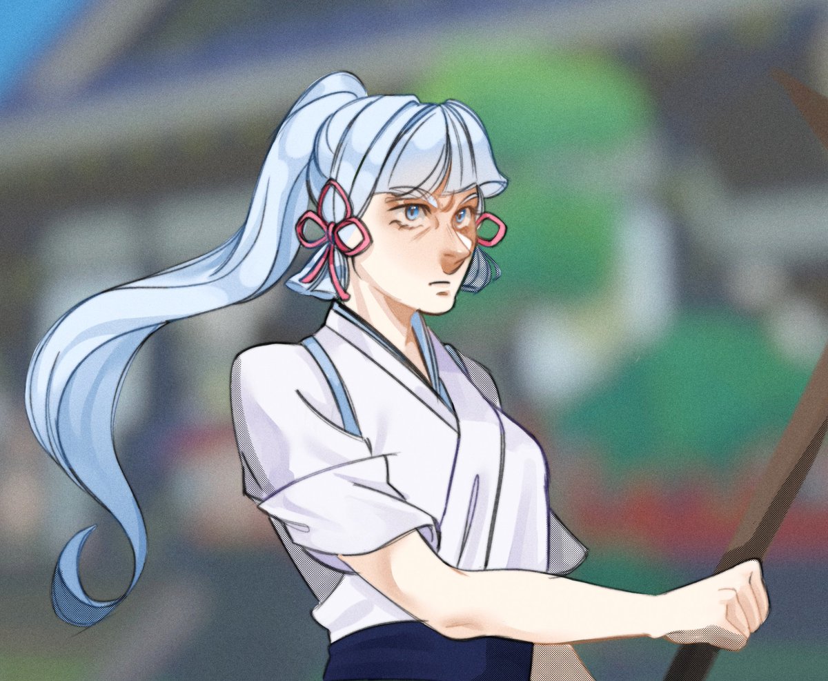 накидала аяку из нового трейлера уж очень она лапуля

#GenshinImapct #KamisatoAyaka #原神 #fanart