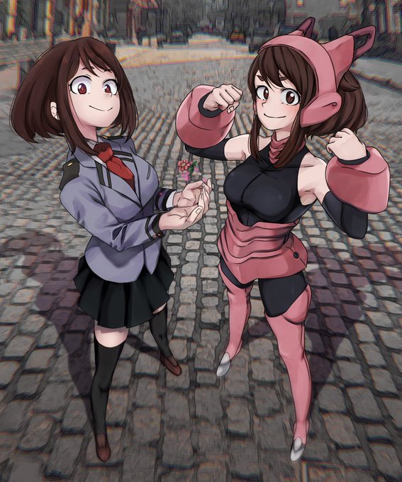 uraraka(高画質)のTwitterイラスト検索結果。