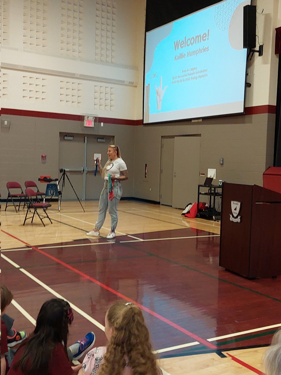 We had the opportunity to have <a href="/BobsledKaillie/">Kaillie Humphries    OLY</a> join us to speak about perseverance, Grit and having big dreams to spire to. Thank you for taking the time speak to us and sharing your wisdom. #wearerundle #Perseverance