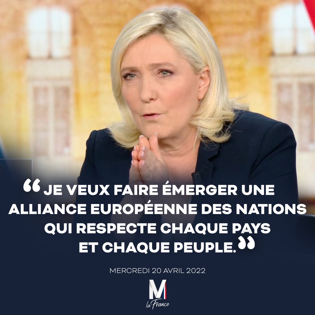 Marine Le Pen tweet media