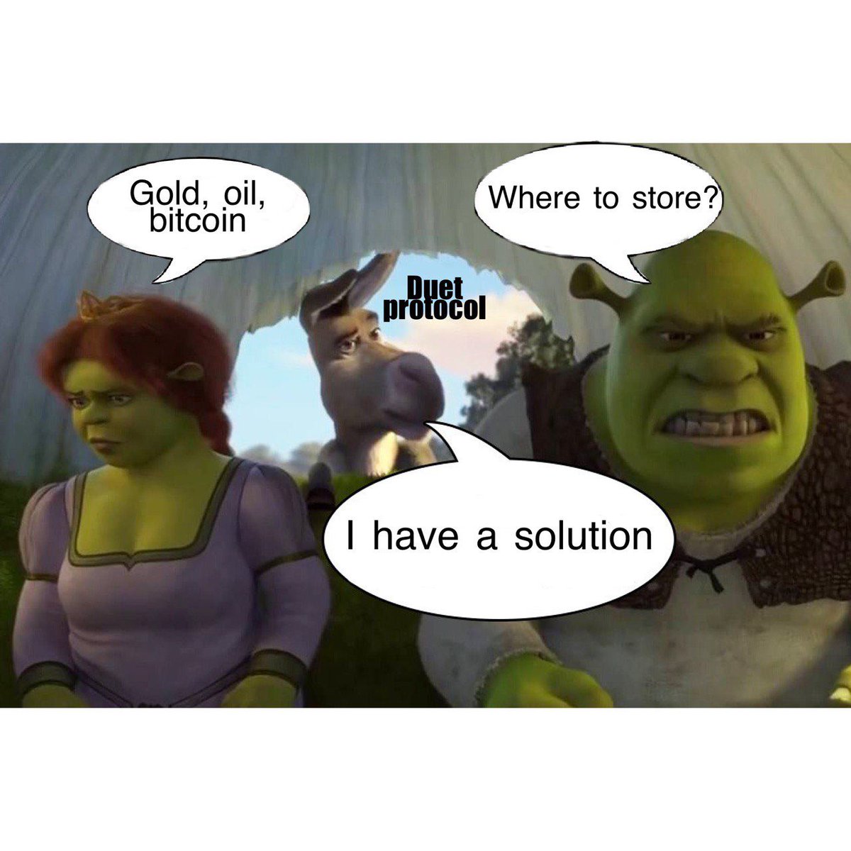 julia_volka's tweet image. Everything couldn&apos;t be easier now!😜 With @duetprotocol you can own gold, oil and bitcoins in one krypto wallet in any proportion you prefer!  What are you waiting for? Quickly go to #Duetprotocol #Synths #DeFi #Yield#Returns #Capital #Efficiency