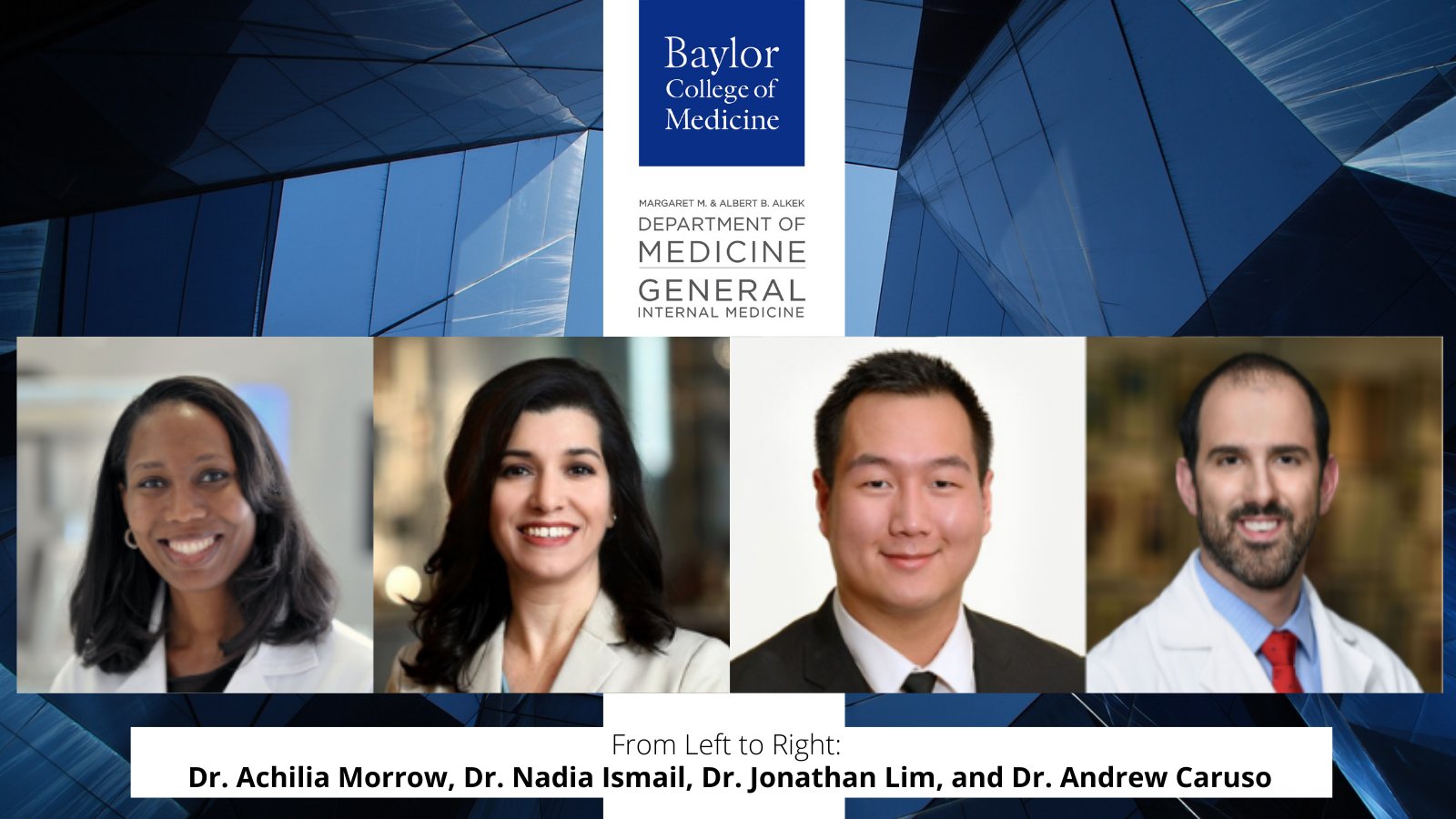 BCM Department of Medicine on Twitter "On 4/1011, several of our GIM