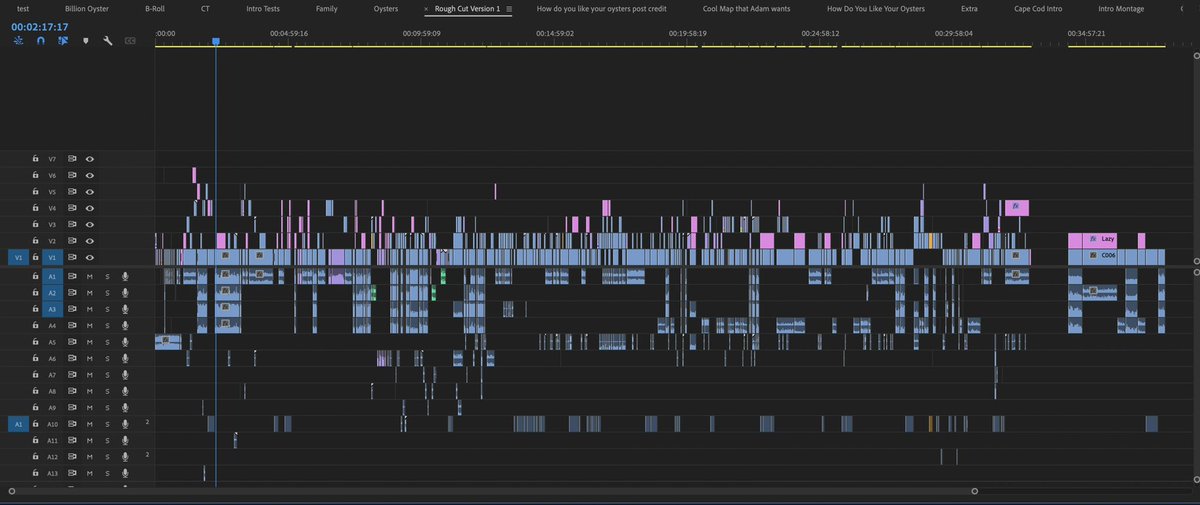 PaceDocs's tweet image. That’s a fun timeline😳 Huge strides these past two days in the editing room. #PaceDocs