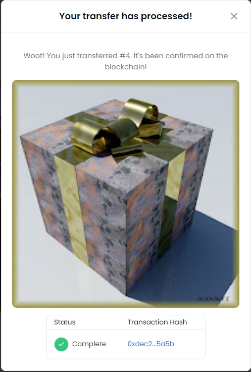 #nft #NFTs #nftcollectors #NFTCommunity 

An NFT as a gift for <a href="/Hp24224664/">Paradisio 🇫🇷 OpenSea / Foundation</a> 🎁🎁🎁
To thank him for his purchase, there are still 18 left, but hurry it goes quickly.

Go see his quality works!
opensea.io/Paradisio