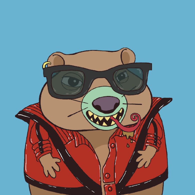 “…Cause this is thriller, thriller night
And no one's gonna save you from the beast about to strike” 🎶🎶🎤sings a Groundhog.
.
On sale 24th of April - 0.003 polygon on ETH #groundhogearth 
#NFT #NFTs #NFTCommunity #NFTGiveaway #nftcollectors #NFTCollection #PolygonNFTs #opensea