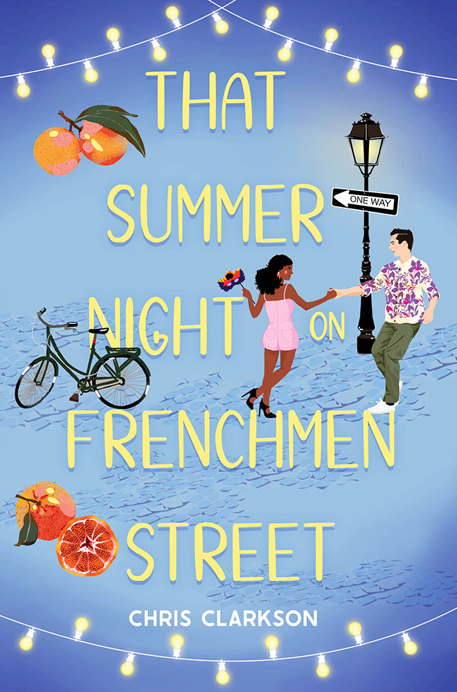LEEandLOW's tweet photo. That Summer Night on Frenchmen Street by Chris Clarkson, out 6/14! Set in New Orleans, two teens from different worlds discover that sharing their strengths, including the love of their friends and family, may just be the path to finding wholeness within themselves. #LLBooks2022 https://t.co/VZLxVnpw6X