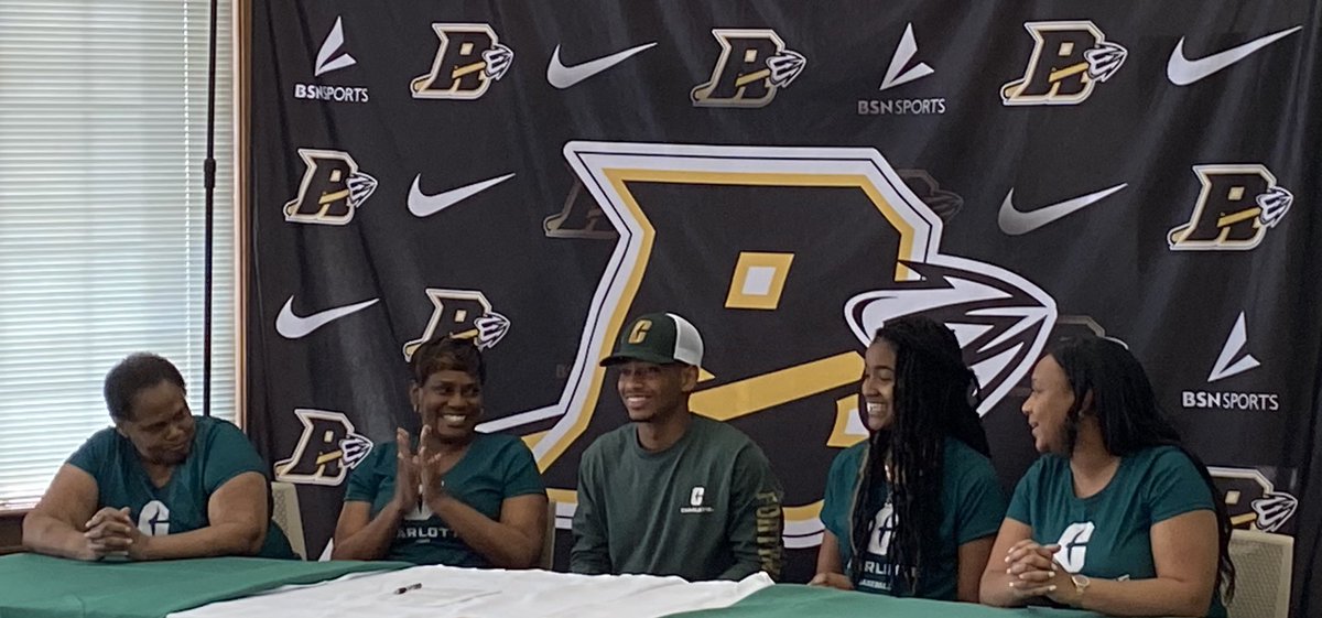Congratulations to Brandon Davis for signing with UNC-Charlotte!