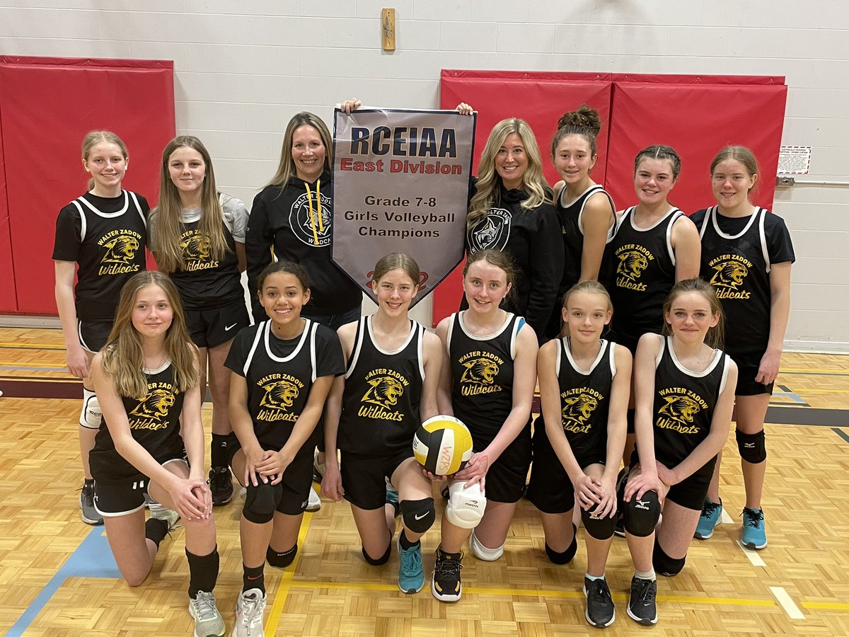 Super proud of this group of grade 7/8 girls who practiced hard, and worked well as a team this season. These girls are consistent, competitive, coachable, and well rounded athletes! Way to go Wildcats! <a href="/walzad/">Walter Zadow P.S.</a> <a href="/RCEIAA/">RCEIAA WEST</a> <a href="/Mrsfransky/">Sally Fransky</a> #bringinghomethebanner