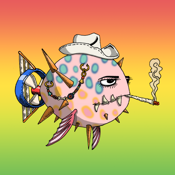 SSFXperience's tweet photo. Happy Spiky 4/20 💨💨🐡

See the thread for more SSFs w/ a Space Cigarette 🪐 https://t.co/icDXJmLivJ