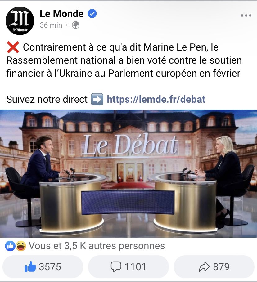 HorizonsGarches's tweet photo. Marine Le Pen et ses approximations,  ses « Non, c’est faux ! »

Prise au piège ..

@HorizonsJeunes @HorizonsLeParti #avecvous @Horizons_IDF #jevote #NiMarineNiLePen #Horizons https://t.co/p0zDGBCYqv