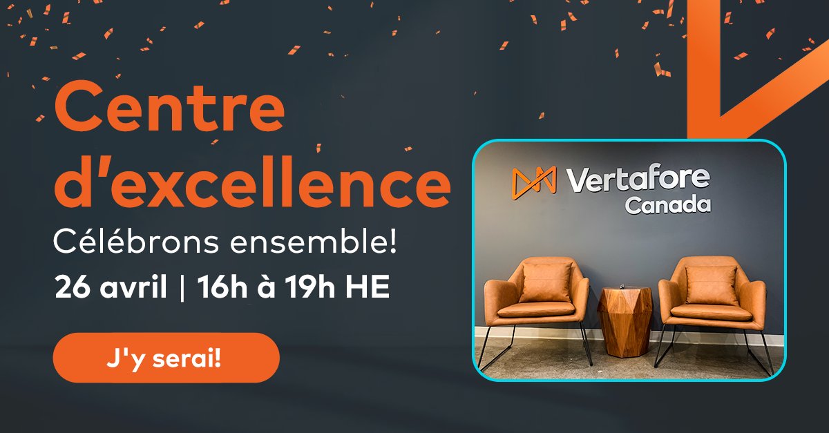 Moins d'une semaine avant les célébrations pour l’ouverture de notre nouveau Centre d’excellence au centre-ville de Montréal. Si vous êtes intéressé à y participer, veuillez réserver votre place maintenant: bit.ly/38bFI3v