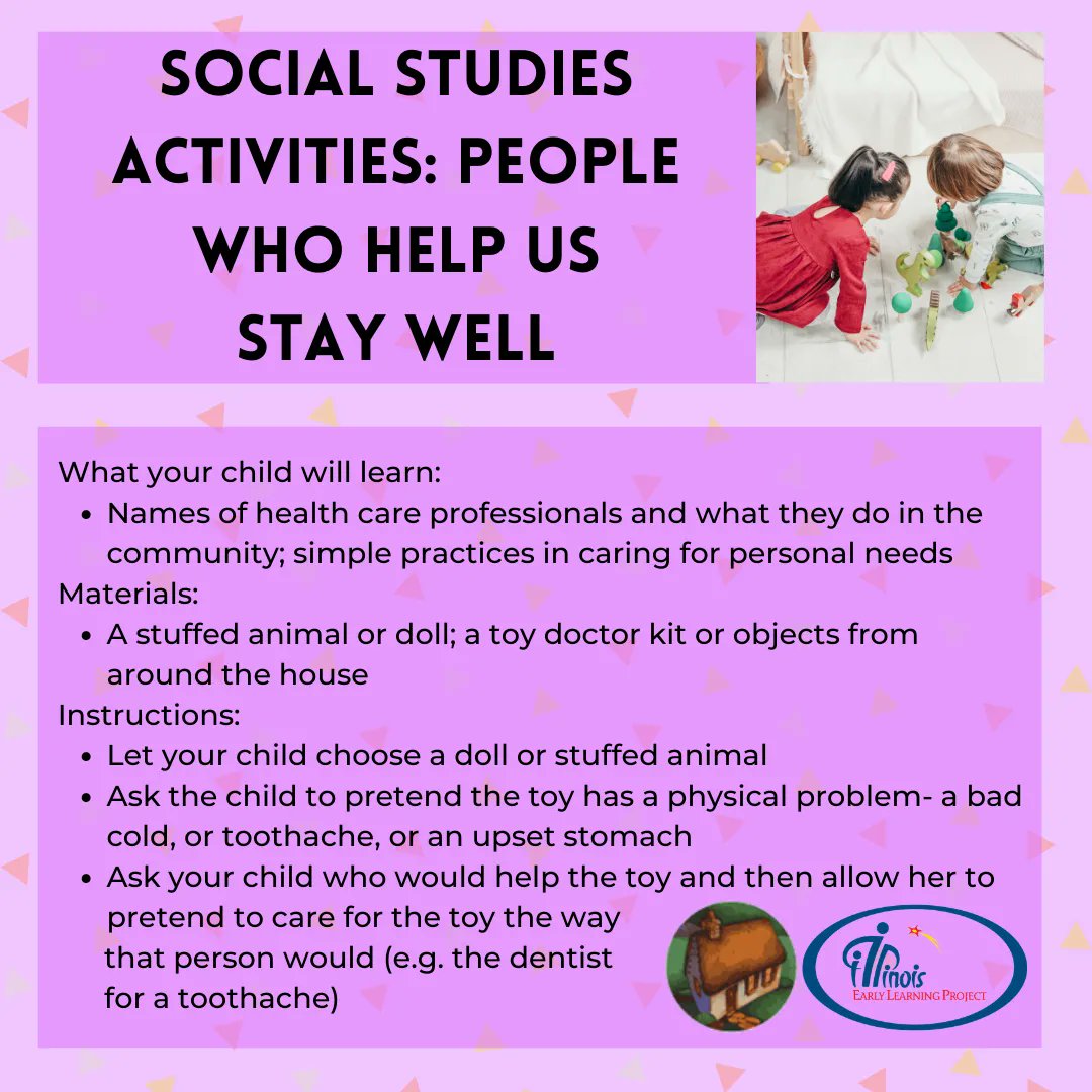 ielproject's tweet photo. Find out more about the helpers in your community through this social studies activity. #StandardsStartAtHome #SSAH #IllinoisEarlyLearning https://t.co/ob2WO7pN9t
