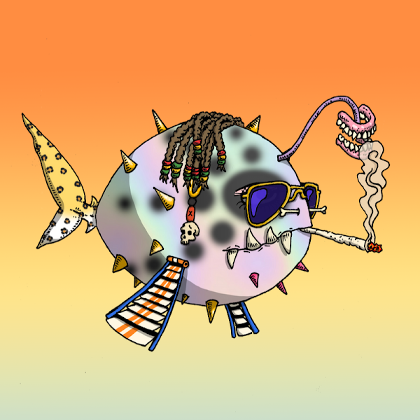 SSFXperience's tweet photo. Happy Spiky 4/20 💨💨🐡

See the thread for more SSFs w/ a Space Cigarette 🪐 https://t.co/icDXJmLivJ