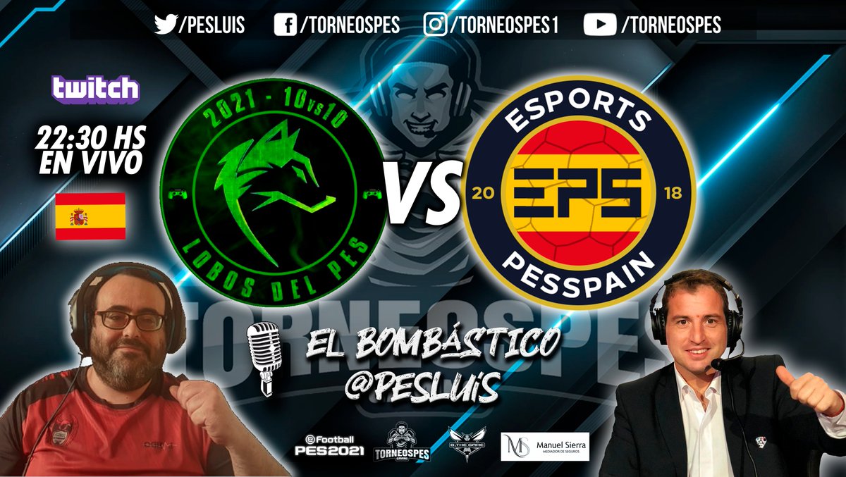 IgnacioOstertag's tweet photo. Ya comienza una nueva temporada de @PesLuis con el Belloto y este humilde servidor! Se viene @eSportsPesspain vs @pes_lobos en vivo!!!!
#Gaming #Esports #Efootball #Esport #PESnosUNE
https://t.co/ni1QMyIbEY https://t.co/ocVIuJUtOt