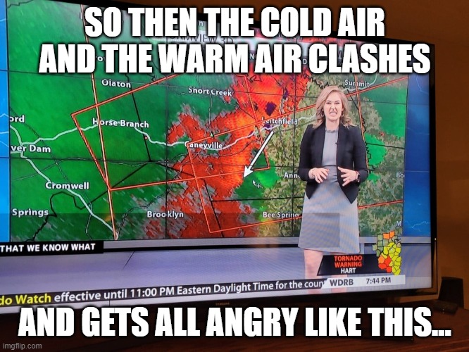 WxStrong's tweet photo. Ok, now it's a meme. That didn't take long 😂 and I love that this one is still a weather explanation! https://t.co/3MI8j7Ce81