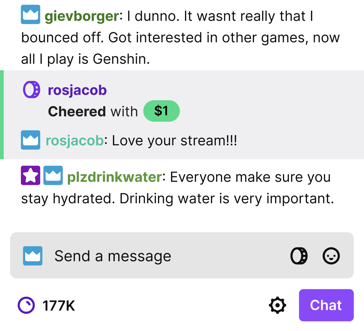 Zach Bussey Twitch Is Testing A New Cheering System Via Direct Purchases Akin To Youtube Super Chats The Split Is 80 To The Creator Testing Only In The Us Twitchnews