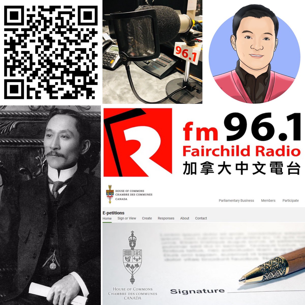 ymmijnay's tweet photo. Catch #JimmyYan #吉米言 on Air w/ host #CarmenShao for Wed. April 20 b/w 6&7 PM on FM96.1 in #Chinese #漢語 @am1470fm961 at https://t.co/7yl5Z9hRU0 (click ”LIVE FM96.1” in the upper right corner). #WonCumyow #溫金有 https://t.co/pwqKmOQeZm