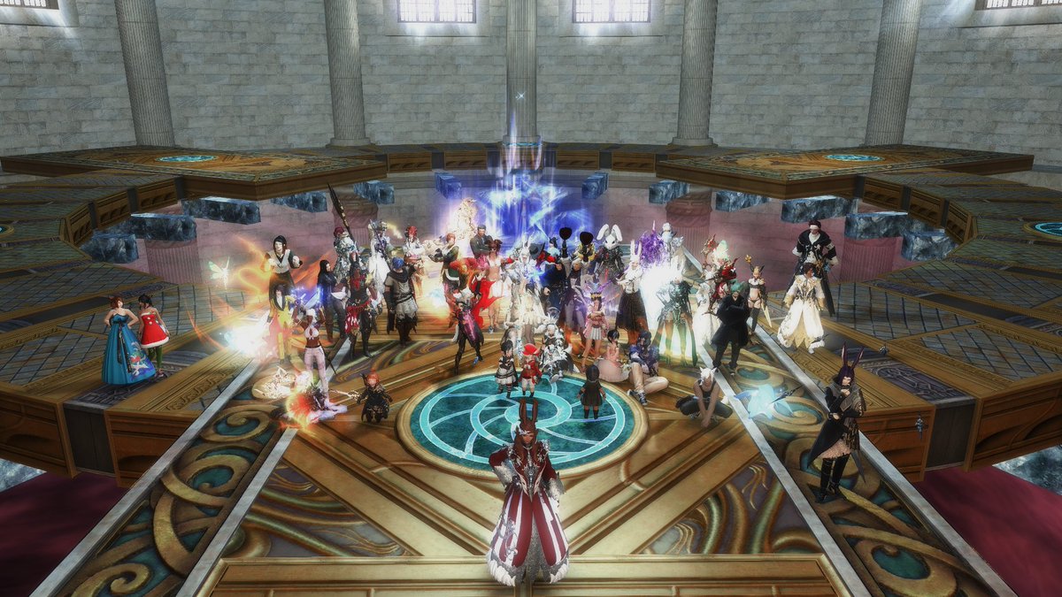 CitadelLight's tweet photo. Another Week and another successful Newbie Run through the Baldesion Arsenal. In addition to a successful run we managed to get 9 first time clears.
Congratulations to your new mounts, and hopefully continue to see you guys again.
#FFXIV #eureka #BA https://t.co/cGkb9z5yAK