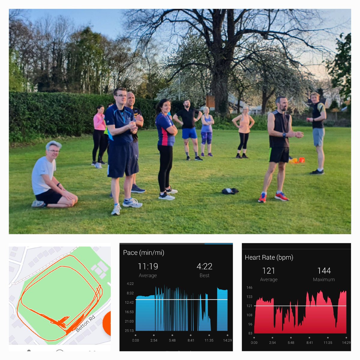 MDRunningClub's tweet image. Taking a well earned breather on the field. Brilliant work tonight at our training session, well done everyone, you all worked really hard! 💪👏