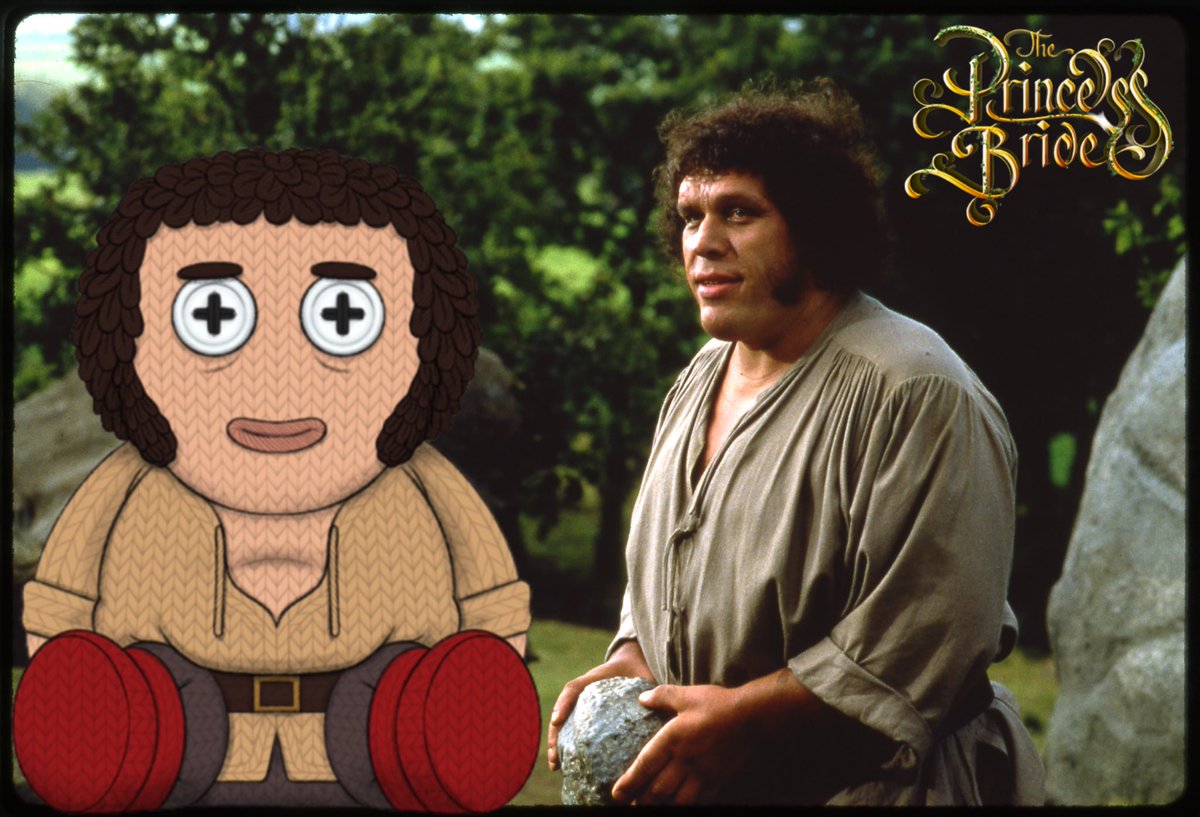 “Anybody want a peanut 🥜?” We’re super excited to announce our newest license, The Princess Bride! Here’s a sneak peak of one of our first Knit Vinyl figures from the movie, Fezzik! Who are you hoping to see from The Princess Bride reimagined as part of our Knit Series? #HMBR