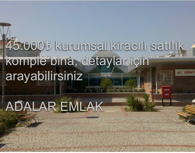 EstatleCom's tweet photo. 45.000₺ kiracılı komple satılık bina, Detaylar için arayabilirsiniz 
0507 354 39 43
Adalar Emlak https://t.co/phGEEnzCQZ