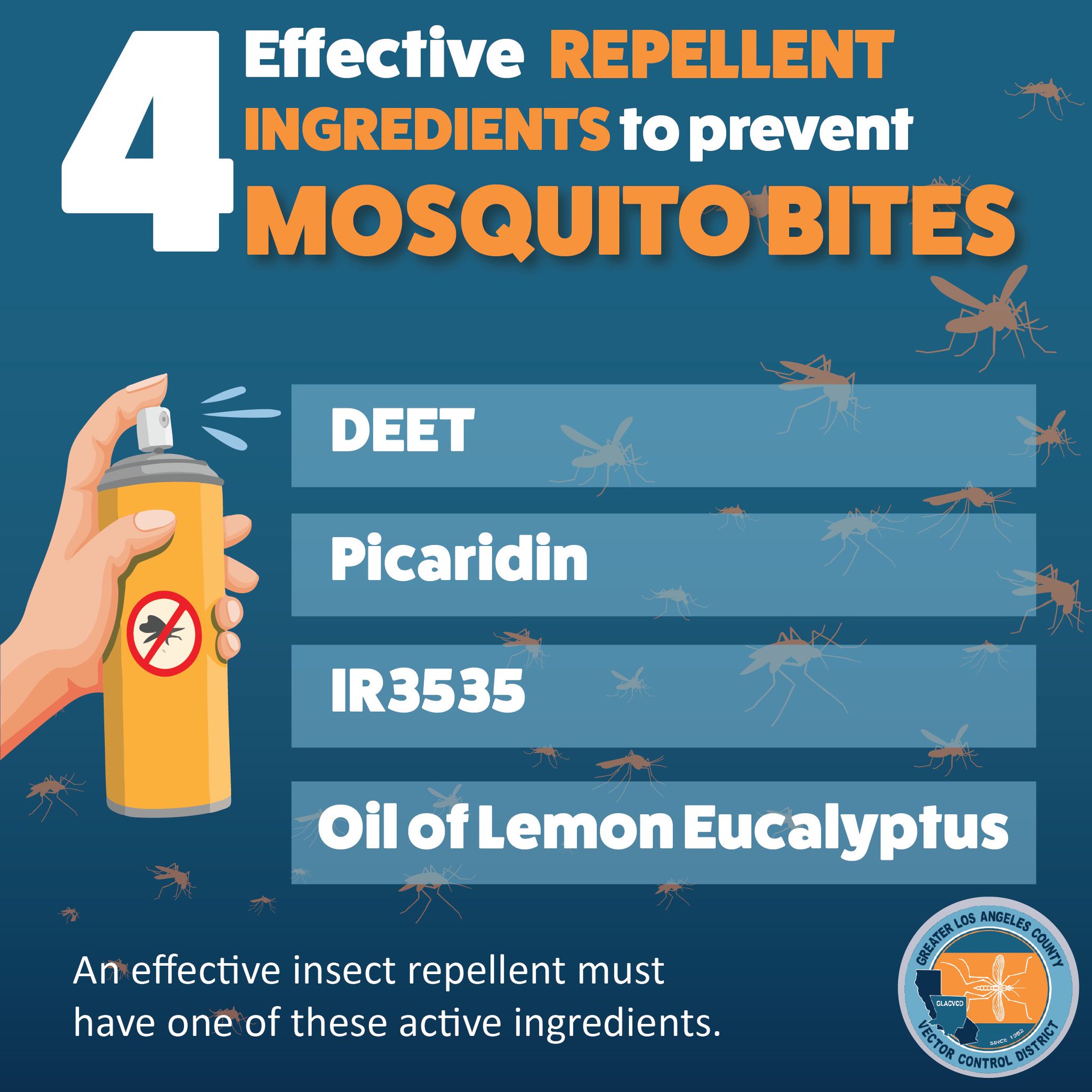 Los Angeles County on Twitter "Insect Repellent is one of the most