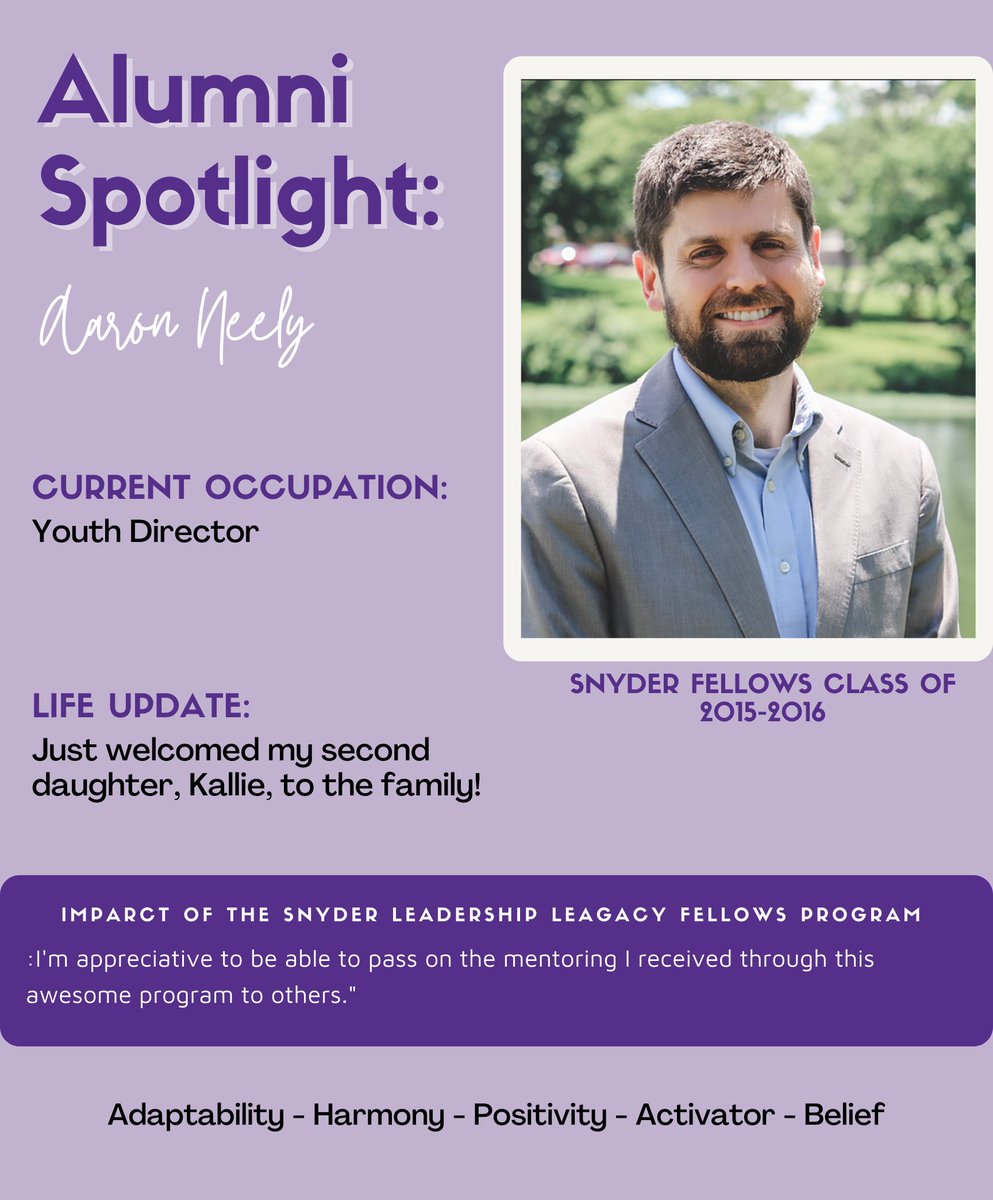 Snyder Leadership Legacy Fellows tweet media