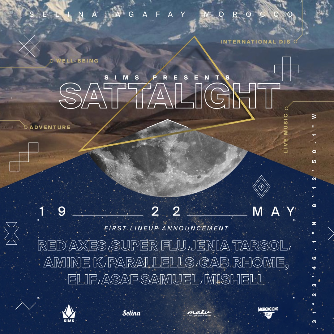 SelinaHotels's tweet photo. Pack your bags🧳 and  join us in the Moroccan desert at our newest glamping location, Selina Agafay!🐪
Added bonus: SIMS Sattalight is leading opening celebrations in a weekend-long multi-sensory electronic and world music festival
Book your tickets now! https://t.co/5SYOkKRKds https://t.co/s0ACj4lzEq