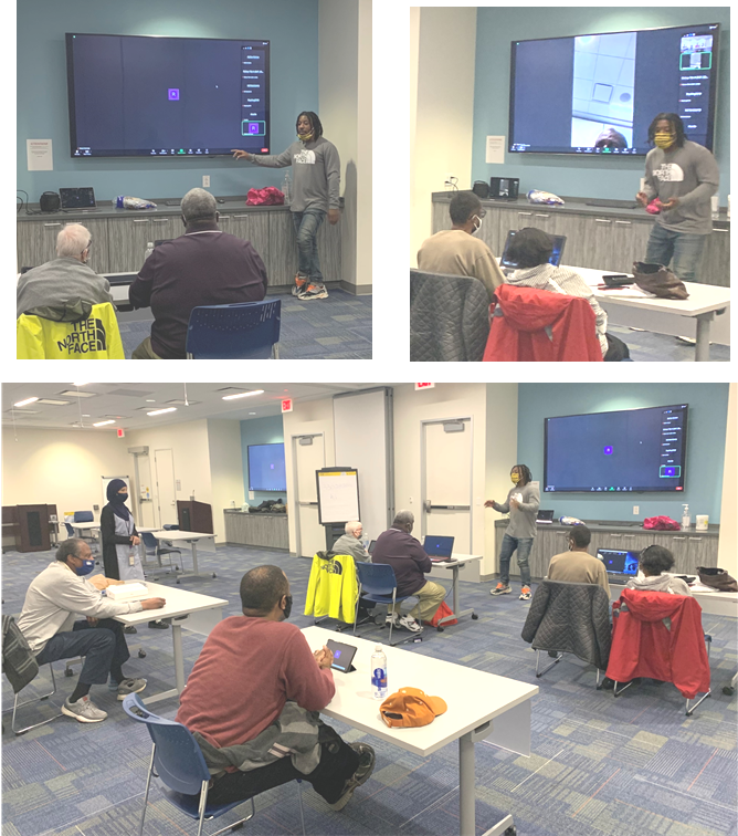 DirectorReese's tweet photo. We've all learned how vital technology is in keeping us connected. People we support recently boosted their confidence in using Zoom, Facetime, GoogleDuo, & more at Tech First Tutor Labs hosted with our partners @OCTODC & @TechTogetherDC. #Tech1st #LifeTheirWay https://t.co/o6cf1Onng4