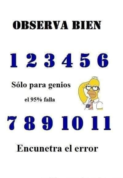 Encuentra el error.🧐
Solo comenta Logrado. No digas cuál.