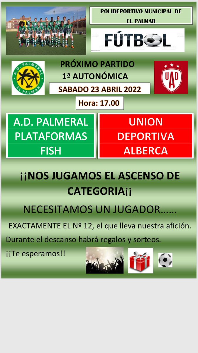 ⁉️Os esperamos a todos ⁉️