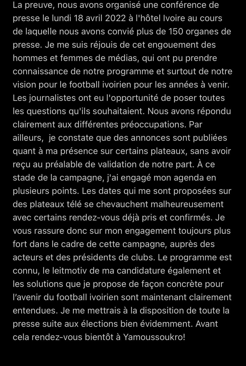 didierdrogba's tweet photo. #renaissance🇨🇮 https://t.co/LFjksVjbmp