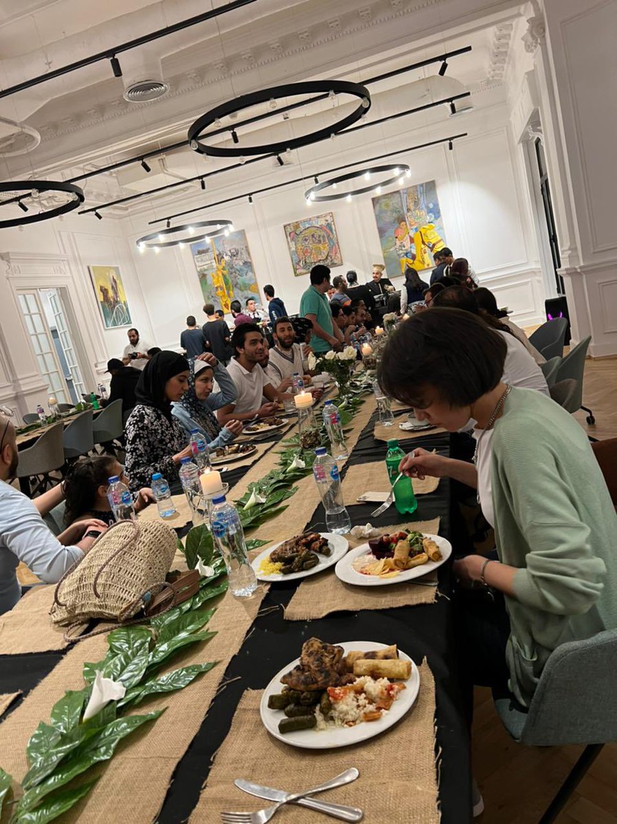 SadekHM's tweet image. Festive moments today in the annual iftar from @consoleya and @extremesolution #Ramadan