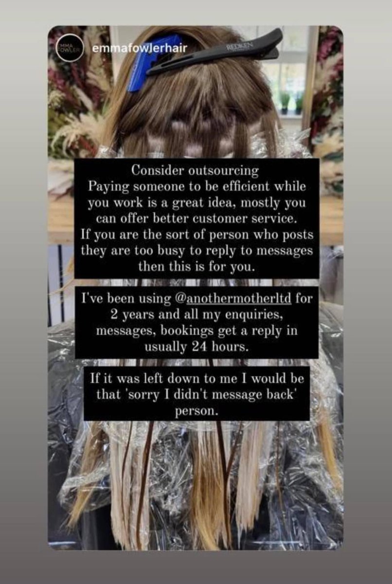 AdminMother's tweet image. Thank you to our wonderful client Emma Fowler who delighted us with such a beautiful Insta post today on how outsourcing admin works for her - totally unexpected and thoroughly appreciated 💙💙💙

We are so lucky to work with such supportive and thoughtful people.