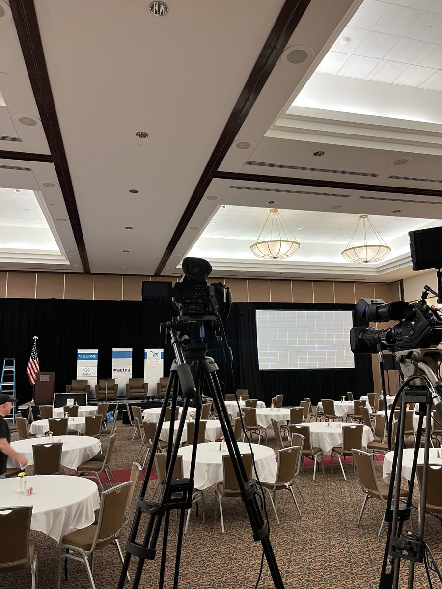 Our #Michigan conference is right around the corner! 

Here's a "behind the scenes" glimpse as we get ready for tomorrow's event. 
<a href="/Aetna/">Aetna</a> <a href="/BeaconHealthOpt/">Beacon Health Options</a> <a href="/caresource/">CareSource</a>
#MIleg #healthcare #StateofReform
