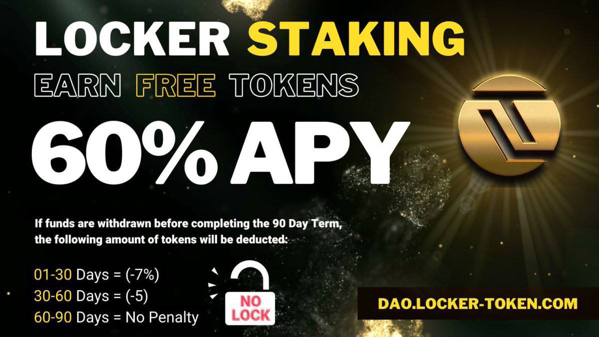 ghostcrypto75's tweet photo. @MrBigWhaleREAL 🔒 $LOCKER Token - the token for sports teams, players, and fans to enjoy the benefits of crypto. 

👀Doxed team
🌉BSC/ETH Bridge
✅Staking 60% APY
📱App launched (iOS soon)
🗣Team in chat daily
🏒Big names in the sports industry

#LockerToken
Telegram: https://t.co/JQXV6ritSO https://t.co/UfS9Qx9AsB