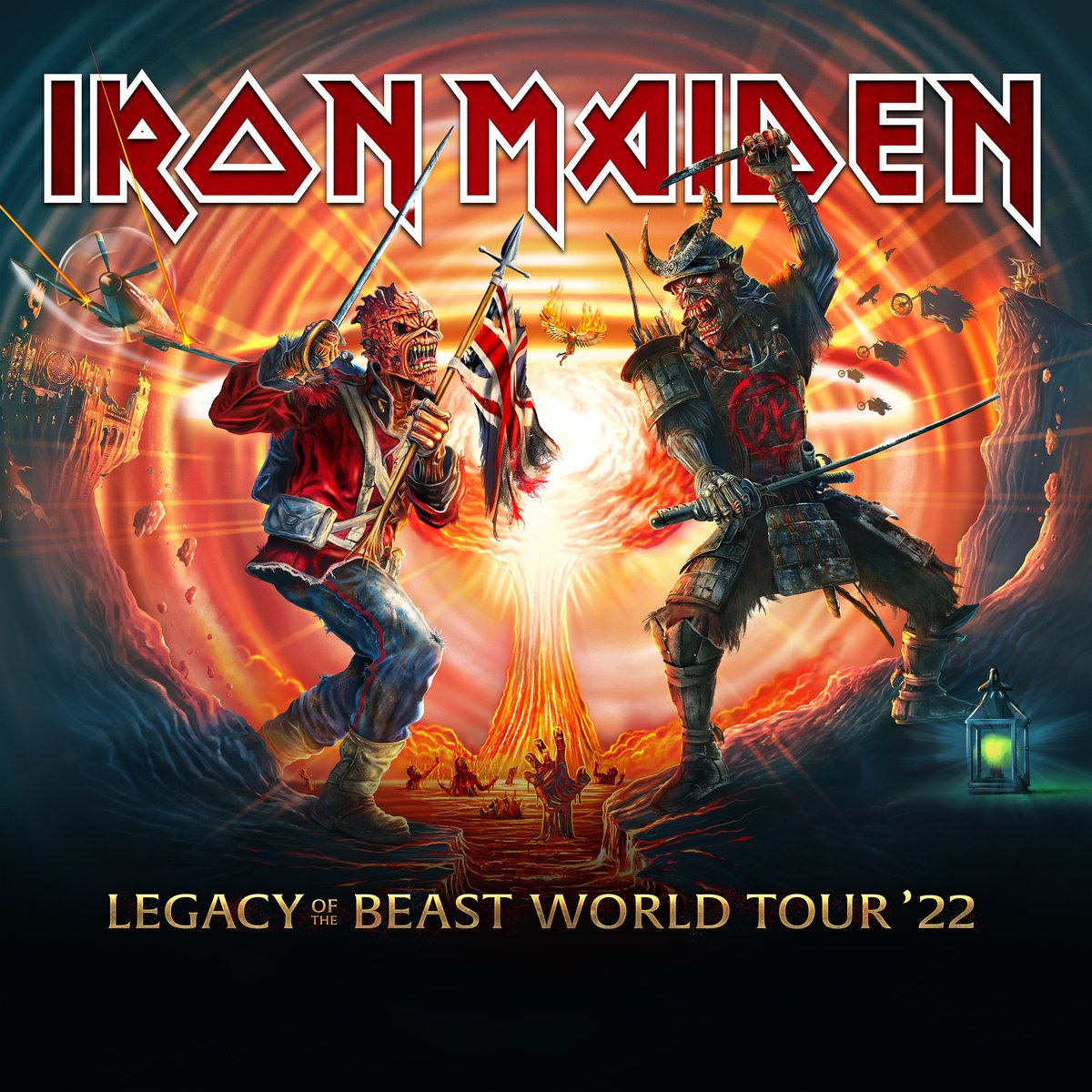 Just over a month until the Legacy of the Beast World Tour kicks off!

What show will you be at?!

Get tickets - ironmaiden.com/tours

#IronMaiden #wEDnesday #LegacyOfTheBeast #Tour