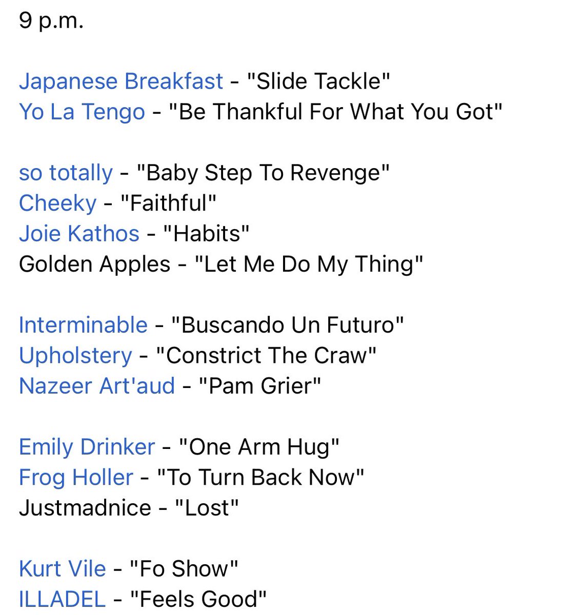 johnvettese's tweet photo. Last night's @wxpnfm Local show is now archived on our website! ICYMI I play new music by @sototallyband @nazeerartaud and @emilydrinker, I preview @xpnfest and the @mtwbFoundation Benefit, and host a Key Studio Session by @HumilitarianPhl. Playlist below! https://t.co/yGUgQaUAbi https://t.co/DxjpEoe7yU