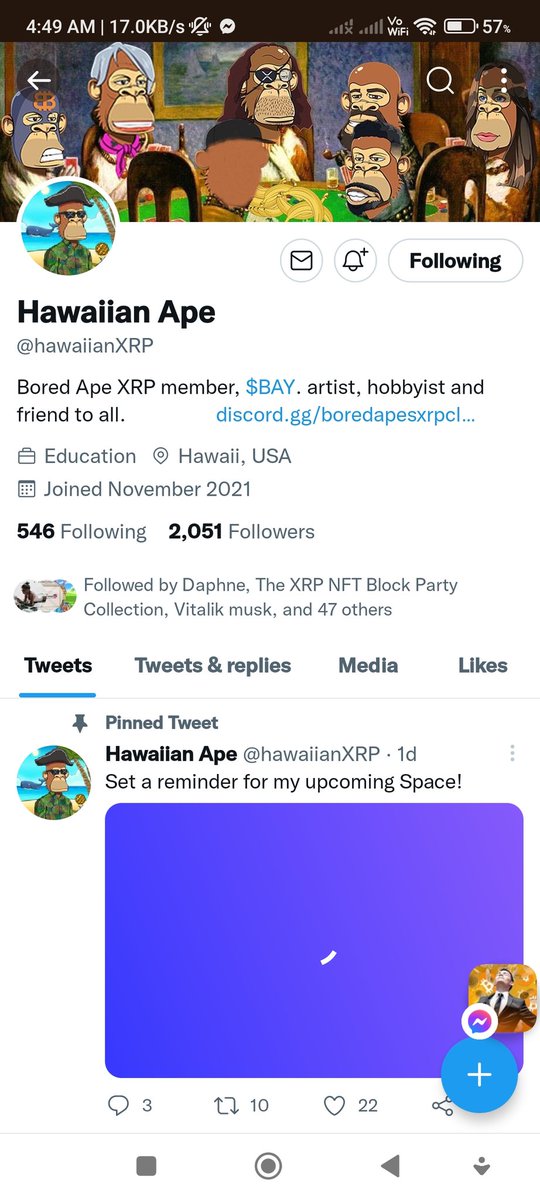 VanzRowin589's tweet photo. @tfield94 @BoredApesXRP @hawaiianXRP @Aim_Ape @KingKongbullish @BULLISHBAYnana Followed all
Full support ... Go team
🚀🚀🚀🚀🚀💎✊
@sajecat
@PoorMan6884 
@DevonDwayne230 
@CarnimSilverio 
@minereal143 
@CuisonNimsy 
@ShibaInuXRP007 
@DaleNeri2 
@UnionVilar 
@MuskVitalik 
@SarAngel1230 
@balong_longba https://t.co/OUn7SudfXt