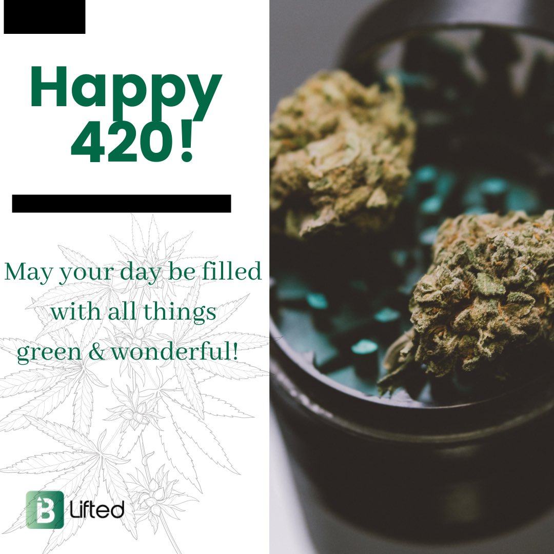 BLiftedca's tweet photo. Happy 420 friends!!! 

Check out our feature in High Moon Magazine 🌱 

https://t.co/hUJK6eNrhU

#420day #CannabisCommunity #Happy420 https://t.co/24oOjqsBcs