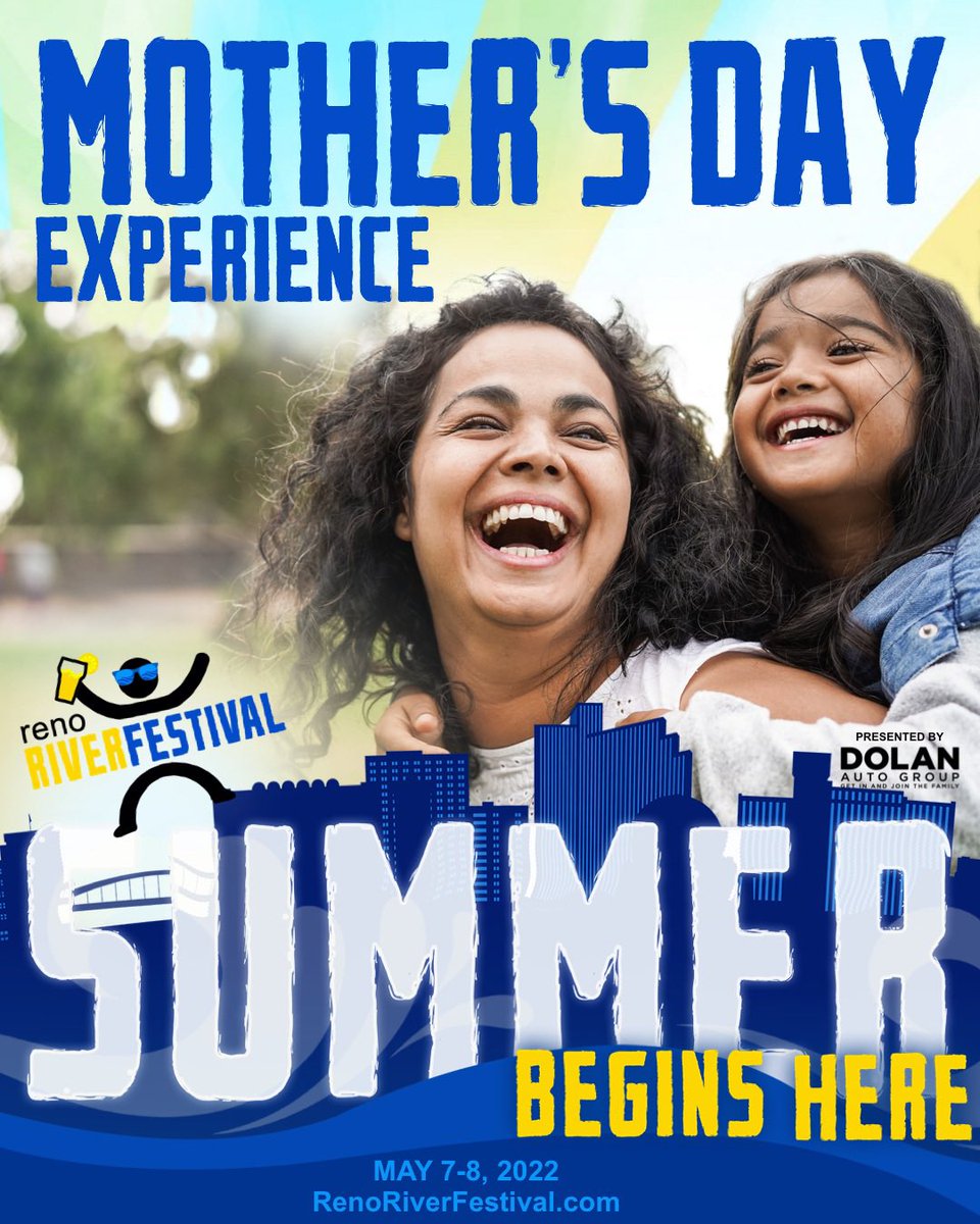 Pamper mom &amp; create last memories for the entire family with the Reno River Festival’s NEW! Ultimate Mother's Day Package! 🌼 Brunch is boring. Reserve your experience before they sell out! renoriverfestival.com/mothers-day/