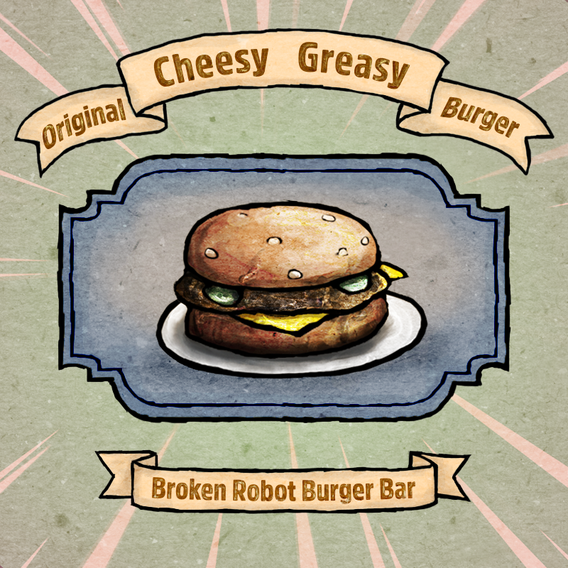 Broken Robot Burger Bar tweet media
