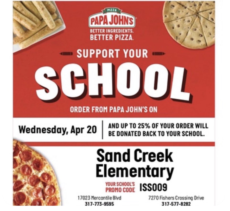 MrsNolanSCE's tweet photo. Great night for some pizza! Yum!!@SCE_PTO_Fishers https://t.co/FjA2p8rWx7