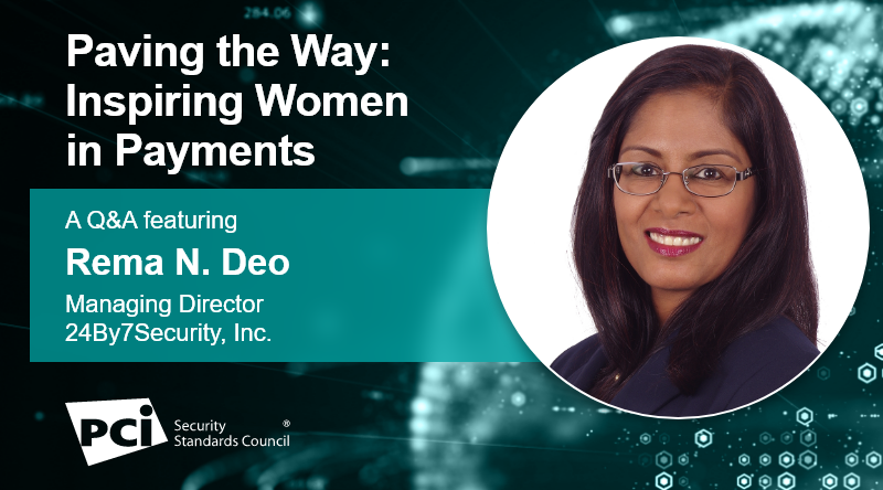 PCISSC's tweet photo. NEW BLOG! Read more about how @Remadeo overcame obstacles and blazed her own trail, gained respect from her peers, and would go on to become an owner of her company in our latest #womeninpayments feature: https://t.co/i6fCdfNLJR https://t.co/DKgLtr0Hit