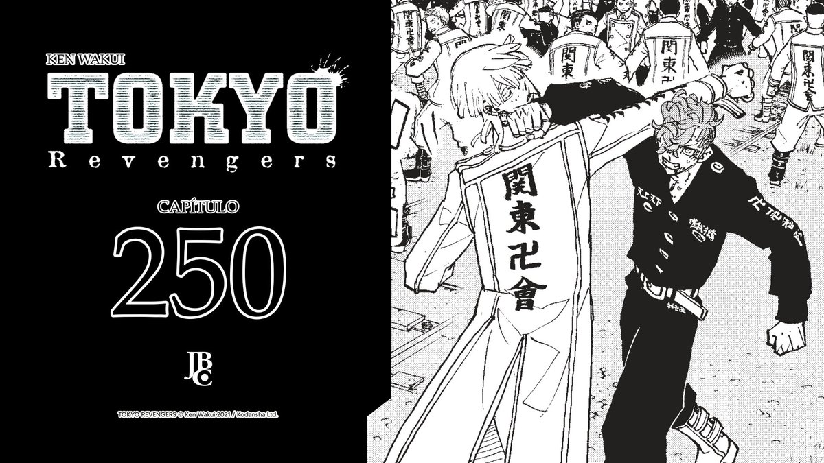 No capitulo 250 de #TokyoRevengers, a briga com a segunda geração da Tokyo Manjikai está desequilibrada. Quem será que vai vencer? 😨

👉 2palit.us/tokyorev_cap250