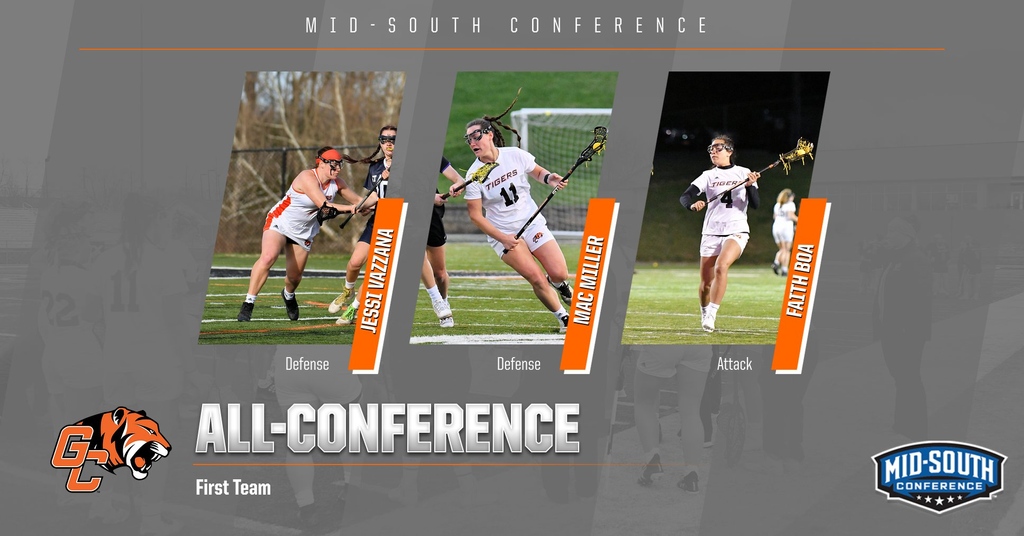 Georgetown_lax's tweet photo. Congrats to Jessi Vazzana, Mac Miller, and Faith Boa for being named First Team All-Conference!! https://t.co/2EMUOC8F18